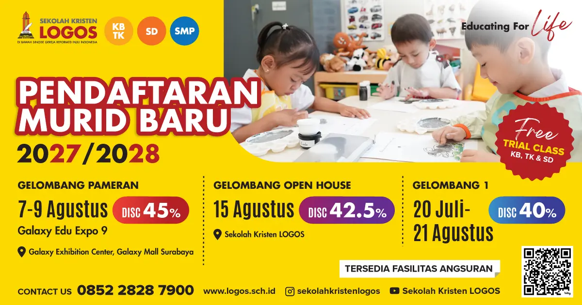 pendaftaran murid baru logos school surabaya